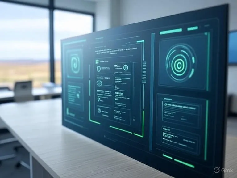 Illustration representing identity and access security for AI assistants
